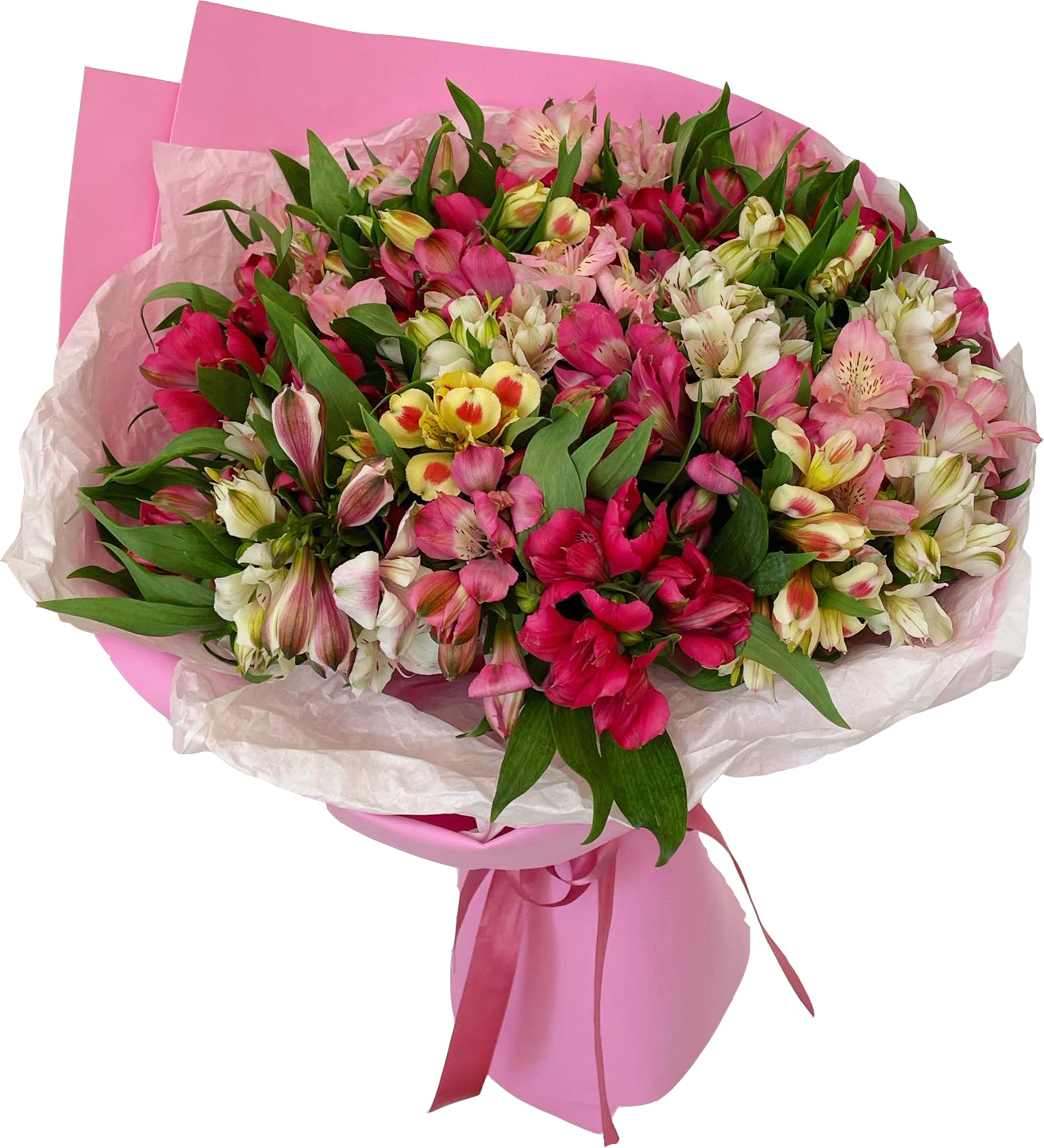 Букет цветов "Поцелуй любви"