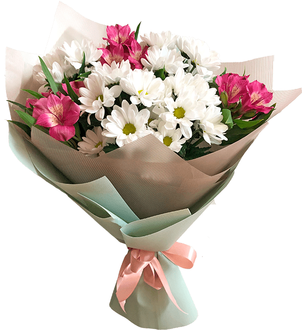 Красивый букет роз для женщины в день рождения с пожеланиями