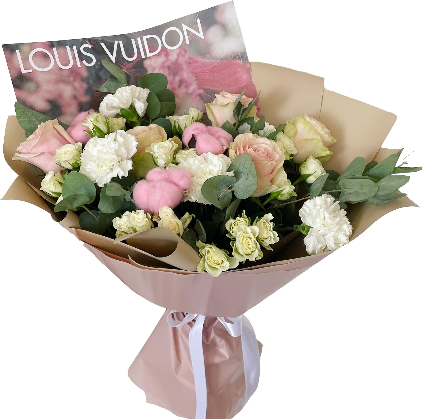 Букет цветов LOUIS VUITTON #1