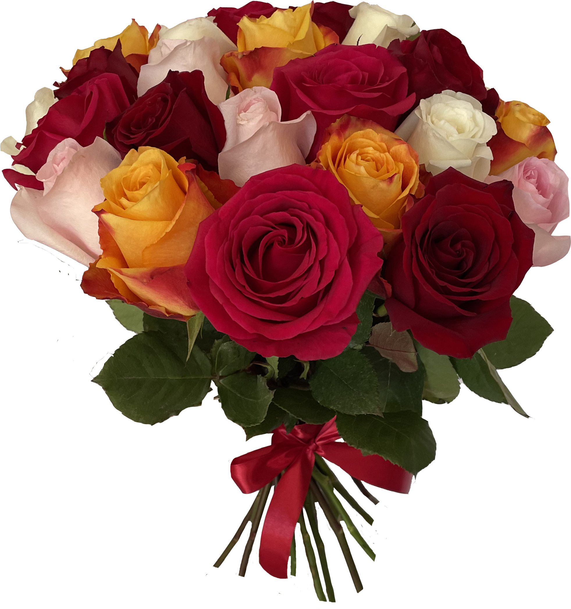 101 роза — шикарный подарок для любимой женщины