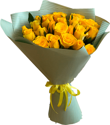 Букет цветов "Медовый цвет"