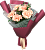 Букет цветов "Кокетка"