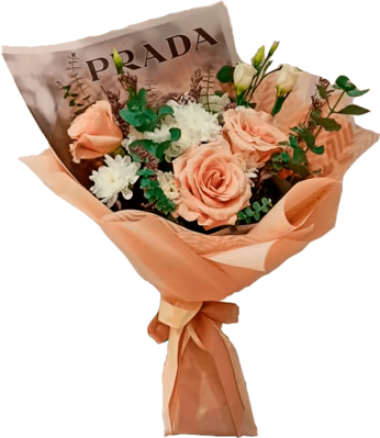 Букет цветов PRADA #3
