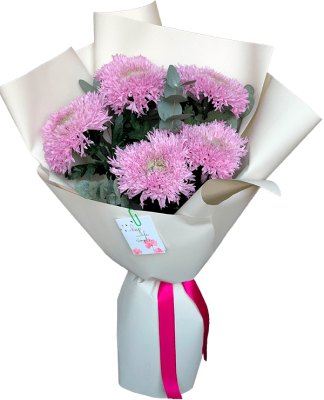 Букет цветов "Маджента"
