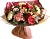 Букет цветов "Малиновый закат"