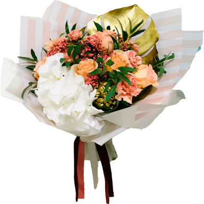 Букет цветов "Рафаэлло"