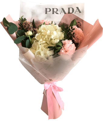 Букет цветов PRADA #5