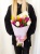 Букет цветов Букет из 15 тюльпанов "микс" в оформлении